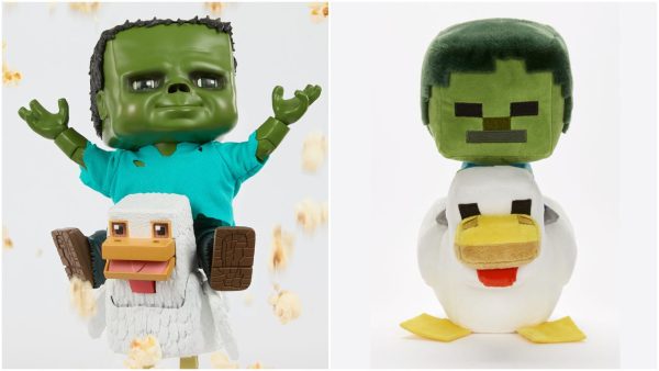 You Can Now Pre-Order Your Very Own A Minecraft Movie Chicken Jockey Action Figure and Plush | SDCC 2025